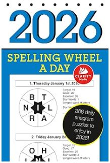 Spelling Wheel Puzzle a Day 2026